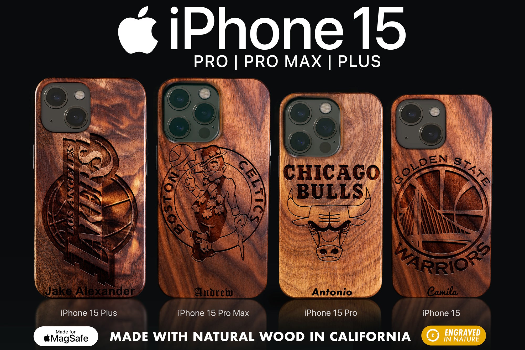 Custom Cleveland Cavaliers iPhone 15, 15 Pro, 15 Pro Max