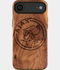 Eco-friendly AFC Ajax iPhone 17 Air Case - Carved Wood Custom AFC Ajax Gift For Him - Monogrammed Personalized iPhone 17 Air Cover By Engraved In Nature