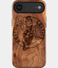 Eco-friendly Boston Celtics iPhone 17 Air Case - Carved Wood Custom Boston Celtics Gift For Him - Monogrammed Personalized iPhone 17 Air Cover By Engraved In Nature