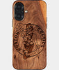 Eco-friendly Boston Celtics iPhone 17 Case - Carved Wood Custom Boston Celtics Gift For Him - Monogrammed Personalized iPhone 17 Cover By Engraved In Nature