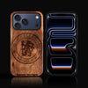 Custom Chelsea F.C. iPhone 17/17 Pro/17 Pro Max/17 Air Case - Carved Wood Chelsea FC Cover