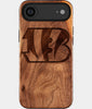 Eco-friendly Cincinnati Bengals iPhone 17 Air Case - Carved Wood Custom Cincinnati Bengals Gift For Him - Monogrammed Personalized iPhone 17 Air Cover By Engraved In Nature