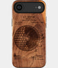 Custom Golf iPhone 17 Air Cases Golf Ball Personalized Golf Gifts For Men 2026 Best Golf Christmas Gifts Best Country Club Gifts Carved Wood Unusual Golf Gift For Him Monogrammed iPhone 17 Air Covers