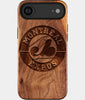 Eco-friendly Montreal Expos iPhone 17 Air Case - Carved Wood Custom Montreal Expos Gift For Him - Monogrammed Personalized iPhone 17 Air Cover By Engraved In Nature