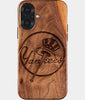 Eco-friendly New York Yankees iPhone 17 Case - Carved Wood Custom New York Yankees Gift For Him - Monogrammed Personalized iPhone 17 Cover By Engraved In Nature