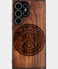 Best Wood Paris Saint Germain F.C. Samsung Galaxy S25 Ultra Case - Custom Engraved Cover - Engraved In Nature