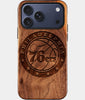 Eco-friendly Philadelphia 76Ers iPhone 17 Pro Max Case - Carved Wood Custom Philadelphia 76Ers Gift For Him - Monogrammed Personalized iPhone 17 Pro Max Cover By Engraved In Nature