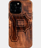 Custom Pittsburgh Pirates iPhone 16/16 Pro/16 Pro Max/16 Plus Case - Wood Pittsburgh Pirates Cover - Eco-friendly Pittsburgh Pirates iPhone 16 Case - Carved Wood Custom Pittsburgh Pirates Gift For Him - Monogrammed Personalized iPhone 16 Cover By Engraved In Nature