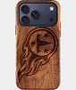 Custom Tennessee Titans iPhone 17/17 Pro/17 Pro Max/17 Air Case - Wood Tennessee Titans Cover - Eco-friendly Tennessee Titans iPhone 17 Case - Carved Wood Custom Tennessee Titans Gift For Him - Monogrammed Personalized iPhone 17 Cover By Engraved In Nature