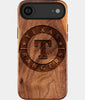 Eco-friendly Texas Rangers iPhone 17 Air Case - Carved Wood Custom Texas Rangers Gift For Him - Monogrammed Personalized iPhone 17 Air Cover By Engraved In Nature