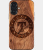 Eco-friendly Texas Rangers iPhone 17 Case - Carved Wood Custom Texas Rangers Gift For Him - Monogrammed Personalized iPhone 17 Cover By Engraved In Nature