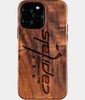 Custom Washington Capitals iPhone 16/16 Pro/16 Pro Max/16 Plus Case - Wood Capitals Cover - Eco-friendly Washington Capitals iPhone 16 Case - Carved Wood Custom Washington Capitals Gift For Him - Monogrammed Personalized iPhone 16 Cover By Engraved In Nature