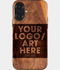 Custom Wood Personalized iPhone 17 Case Eco-Friendly Wooden Monogrammed Carved iPhone 17 Cover Wood Accessories. dbrand iPhone 17 Case alternative. Biodegradable Compostable Design Your Own Case