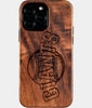 Eco-friendly San Francisco Giants iPhone 16 Pro Max Case - Carved Wood Custom San Francisco Giants Gift For Him - Monogrammed Personalized iPhone 16 Pro Max Cover By Engraved In Nature