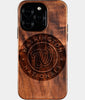 Eco-friendly Washington Nationals iPhone 16 Pro Case - Carved Wood Custom Washington Nationals Gift For Him - Monogrammed Personalized iPhone 16 Pro Cover By Engraved In Nature