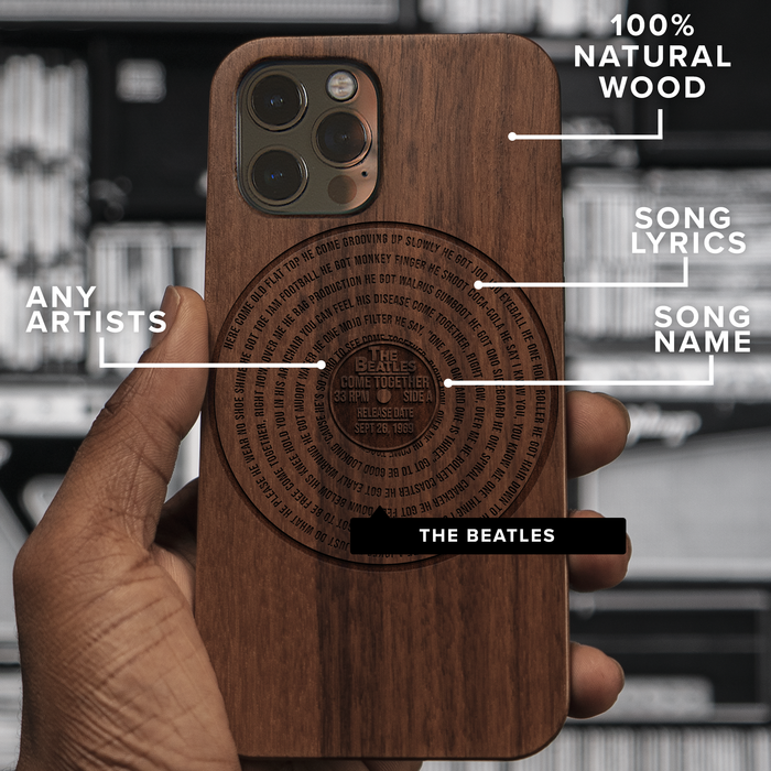 Best Custom Vinyl Record iPhone 13 Series Cases - Custom Song Gift For Vinyl Collectors | 7
