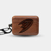 Custom Anaheim Ducks AirPods Cases | AirPods Pro 3 | AirPods Pro 2 | AirPods 4 | AirPods 3 Case - Carved Wood Anaheim Ducks AirPods Cover - Eco-friendly Anaheim Ducks AirPods Case - Custom Anaheim Ducks Gift For Him - Monogrammed Personalized AirPods Cover By Engraved In Nature