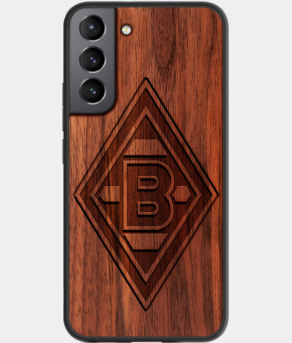 Best Wood Borussia Monchengladbach Galaxy S22 Case - Custom Engraved Cover - Engraved In Nature