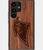 Best Wood Carolina Panthers Samsung Galaxy S23 Ultra Case - Custom Engraved Cover - Engraved In Nature