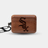 Custom Chicago White Sox AirPods Cases | AirPods Pro 3 | AirPods Pro 2 | AirPods 4 | AirPods 3 Case - Carved Wood White Sox AirPods Cover - Eco-friendly Chicago White Sox AirPods Case - Custom Chicago White Sox Gift For Him - Monogrammed Personalized AirPods Cover By Engraved In Nature