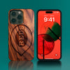 Custom Cincinnati Reds iPhone 14/14 Pro/14 Pro Max/14 Plus Case - Carved Wood Reds Cover