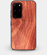 Best Custom Engraved Mahogany Wood Galaxy S20 Plus Case - Engraved In Nature