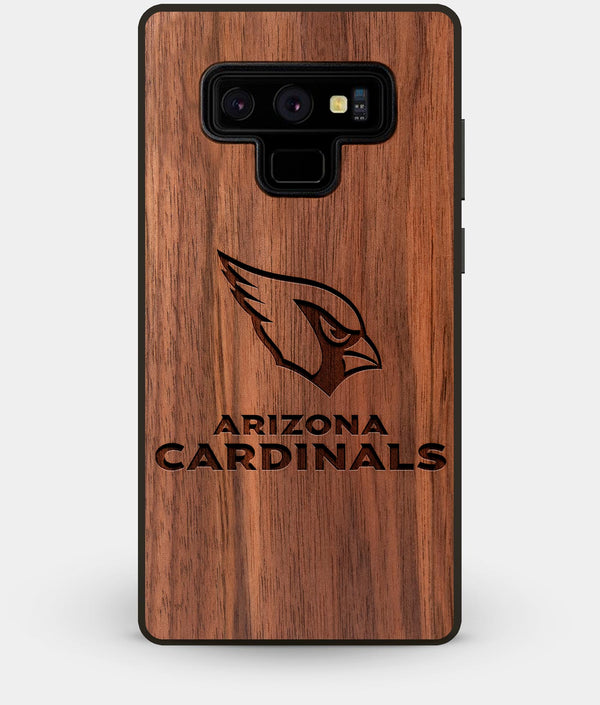 Best Custom Engraved Walnut Wood Arizona Cardinals Note 9 Case - Engraved In Nature