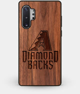 Best Custom Engraved Walnut Wood Arizona Diamondbacks Note 10 Plus Case - Engraved In Nature