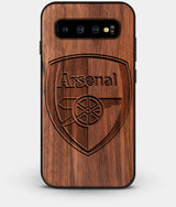 Best Custom Engraved Walnut Wood Arsenal F.C. Galaxy S10 Case - Engraved In Nature
