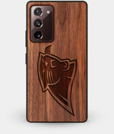 Best Custom Engraved Walnut Wood Carolina Panthers Note 20 Case - Engraved In Nature