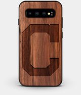 Best Custom Engraved Walnut Wood Cleveland Indians Galaxy S10 Plus Case - Engraved In Nature