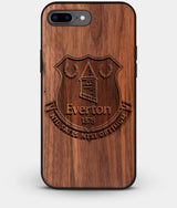 Best Custom Engraved Walnut Wood Everton F.C. iPhone 7 Plus Case - Engraved In Nature