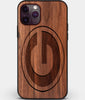 Custom Carved Wood Green Bay Packers iPhone 11 Pro Case | Personalized Walnut Wood Green Bay Packers Cover, Birthday Gift, Gifts For Him, Monogrammed Gift For Fan | by Engraved In Nature