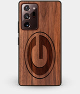 Best Custom Engraved Walnut Wood Green Bay Packers Note 20 Ultra Case - Engraved In Nature