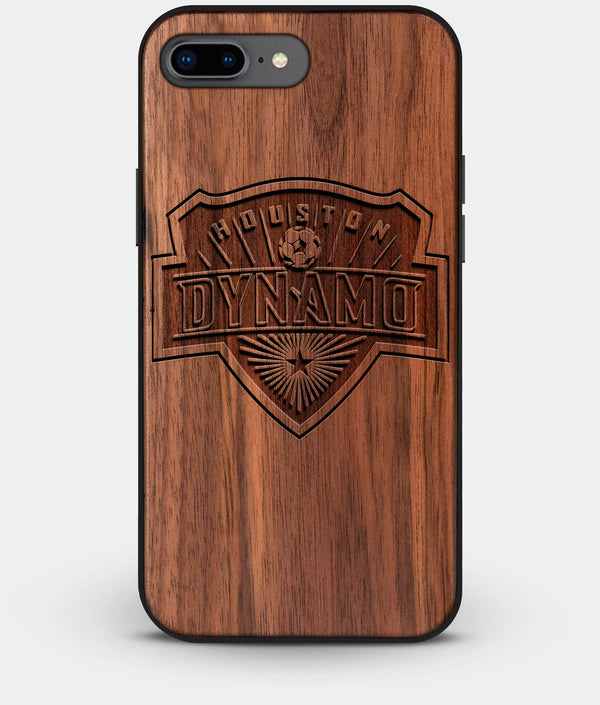 Best Custom Engraved Walnut Wood Houston Dynamo iPhone 7 Plus Case - Engraved In Nature