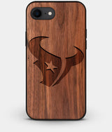 Best Custom Engraved Walnut Wood Houston Texans iPhone 7 Case - Engraved In Nature