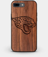 Best Custom Engraved Walnut Wood Jacksonville Jaguars iPhone 8 Plus Case - Engraved In Nature