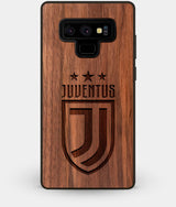 Best Custom Engraved Walnut Wood Juventus Club Note 9 Case - Engraved In Nature