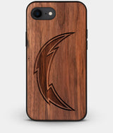 Best Custom Engraved Walnut Wood Los Angeles Chargers iPhone 7 Case - Engraved In Nature