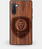 Best Custom Engraved Walnut Wood Orlando Magic Note 10 Case - Engraved In Nature