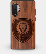 Best Custom Engraved Walnut Wood Orlando Magic Note 10 Plus Case - Engraved In Nature