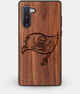 Best Custom Engraved Walnut Wood Tampa Bay Buccaneers Note 10 Case - Engraved In Nature