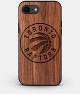 Best Custom Engraved Walnut Wood Toronto Raptors iPhone 7 Case - Engraved In Nature