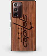 Best Custom Engraved Walnut Wood Washington Capitals Note 20 Case - Engraved In Nature