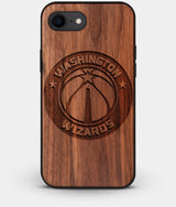 Best Custom Engraved Walnut Wood Washington Wizards iPhone 7 Case - Engraved In Nature