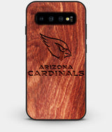 Best Custom Engraved Wood Arizona Cardinals Galaxy S10 Plus Case - Engraved In Nature