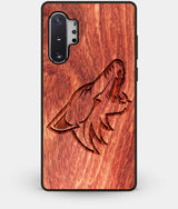 Best Custom Engraved Wood Arizona Coyotes Note 10 Plus Case - Engraved In Nature