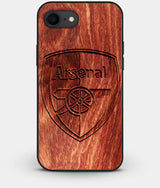 Best Custom Engraved Wood Arsenal F.C. iPhone 8 Case - Engraved In Nature