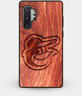 Best Custom Engraved Wood Baltimore Orioles Note 10 Plus Case - Engraved In Nature