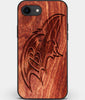 Best Custom Engraved Wood Baltimore Ravens iPhone SE Case - Engraved In Nature